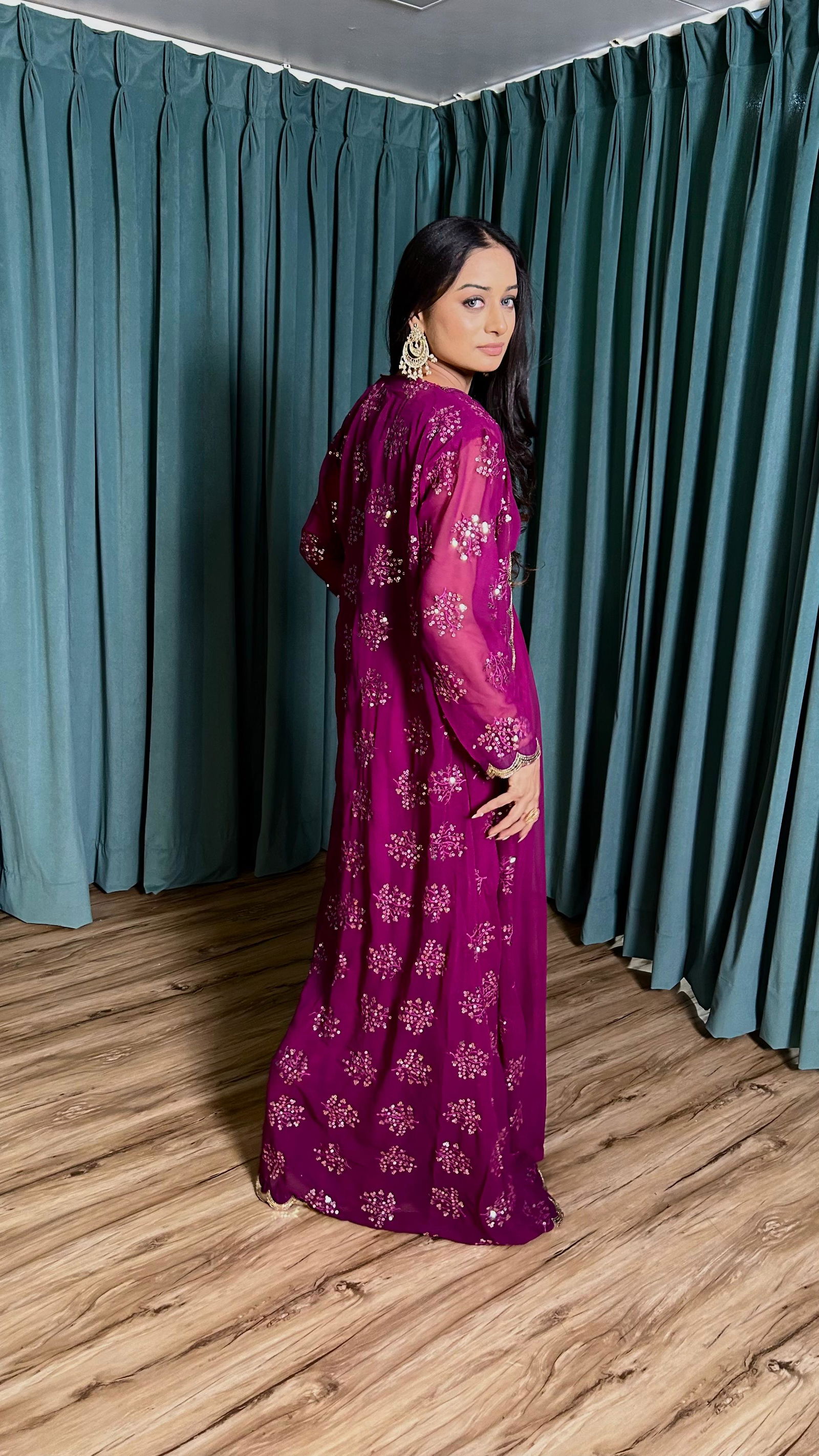248 Designer Wedding Wear Georgette Gown Catalog